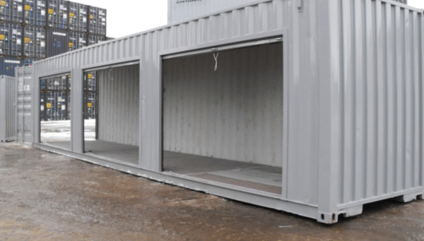 40 ft roll up door container
