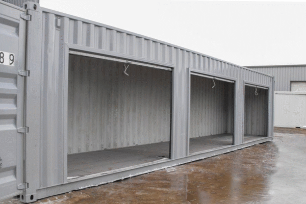 40 ft roll up door container