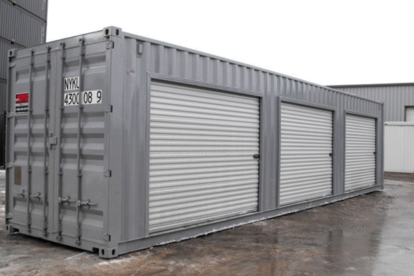 40 ft roll up door container